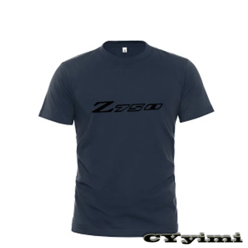 For KAWASAKI Z750 Z 750S T Shirt Men New LOGO T-shirt 100% Cotton Summer Short Sleeve Round Neck Tees Male