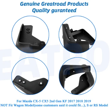 

Front Rear Car Mud Flaps For Mazda CX-5 CX5 2nd Gen KF 2019 Mudflaps Splash Guards Mud Flap Mudguards Car Accessories