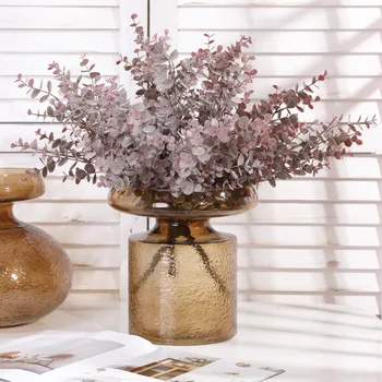 

Nordic wind simulation plants put bundles of soft plastic Eucalyptus money leaves wedding home decoration green plants bonsai