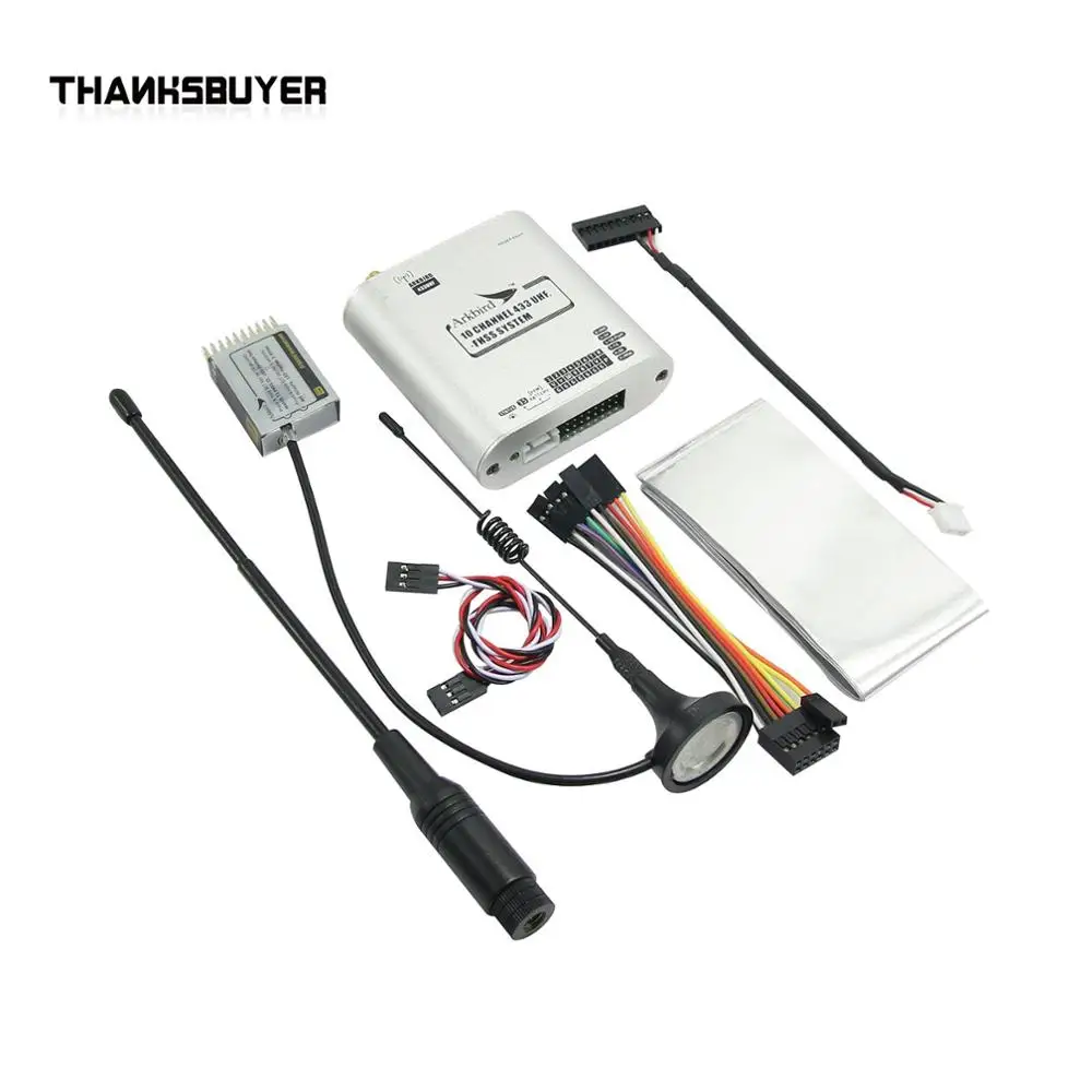 Arkbird 10 Channel 433UHF Transmitter and Receiver Long Range for FPV Remote Controller