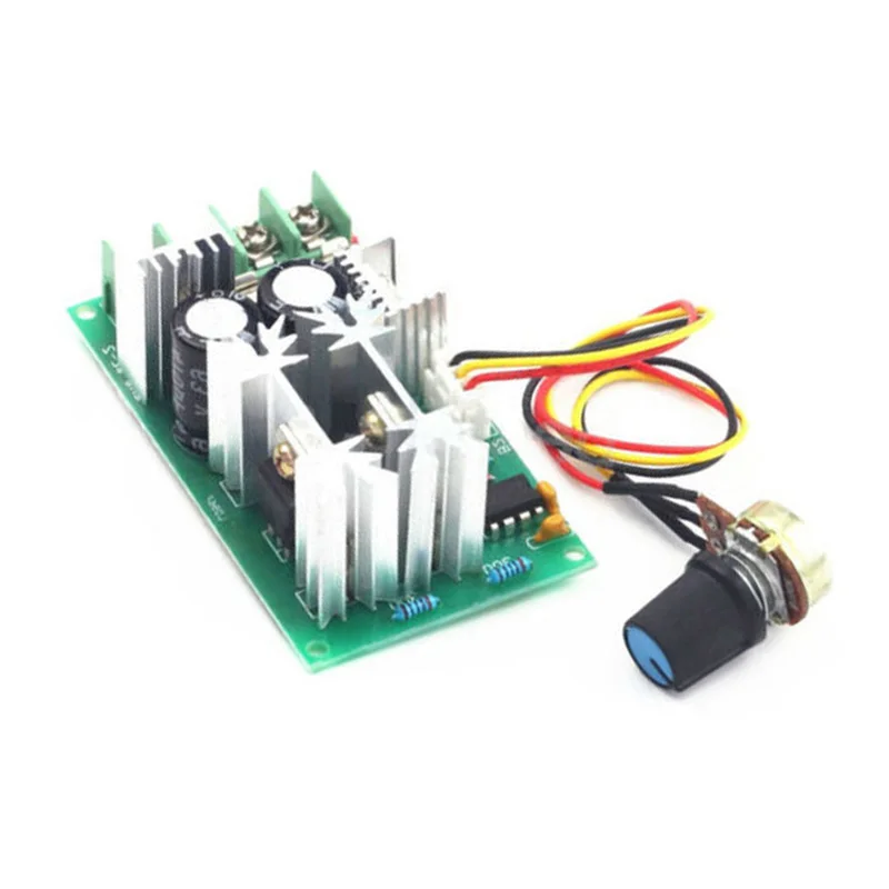 DC 20A DC регулятор скорости двигателя Реверсивный ШИМ контроллер 12V 24V 36V 48V 1200W