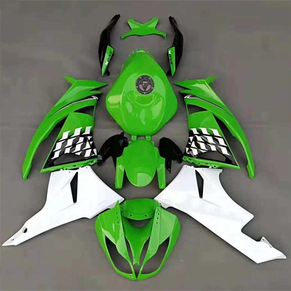 ZX6R 09 12 Fairing Body Work Cowling Frame Tank Cover Side Panel