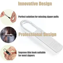 

1pcs Zipper Pulls Tab Replacement Luggage Zipper Pull Zippers Handle Fixer Repair Extension Mend Tags For Suitcase Backpack R0P0