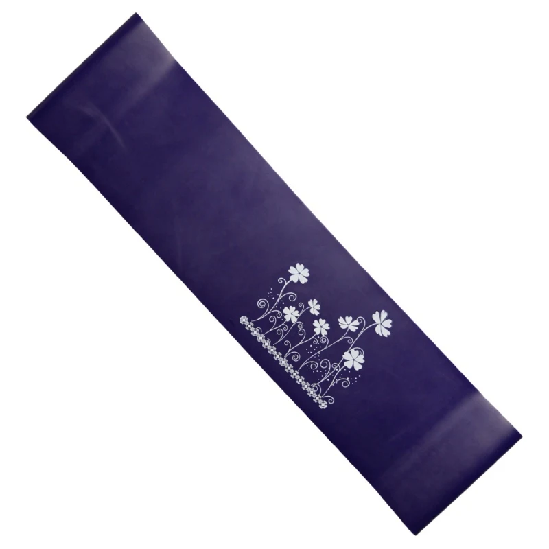 purple Новые Эспандеры для фитнеса из натурального латекса, ленты для тренировок, бедер, эластичные ленты, петли для фитнеса, йоги, упражнений, тренировок - Цвет: purple
