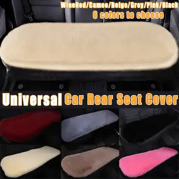

Soft Car Seat Cover Car Seat Cushion Pad Warmer Winter Faux Fur Automobiles Seat Protector Universal Car-Styling Auto Cover