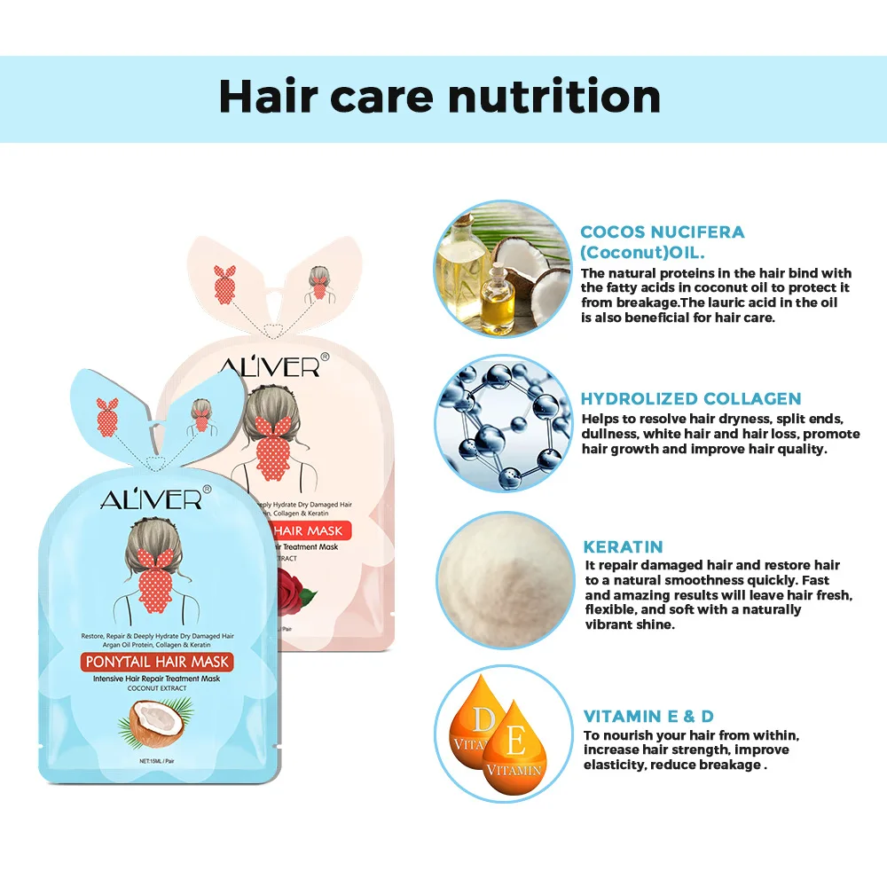 Восстанавливает гладкие и увлажняющие волосы, чтобы улучшить сухую и паровую маску для волос Кератиновое аргановое масло для обработки волос грубая, сухая, раздельная