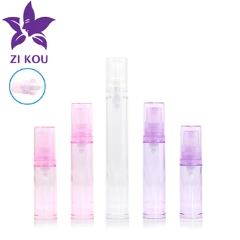 

High-end hot-selling low-cost 1 pcs 5ml/10ml/15ml Emulsion vacuum bottle, airless bottle pump lotion refillable packing bottles