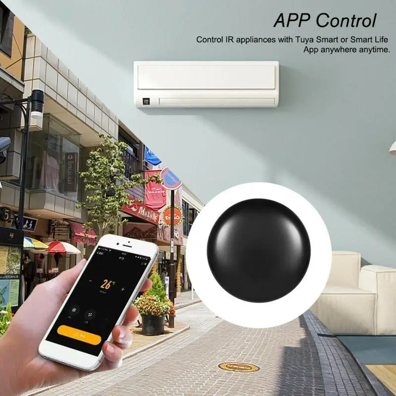 

WIFI To Infrared Remote IR Control Hub Wi-Fi Enabled Infrared Tuya Universal Remote Controller Smart Life APP