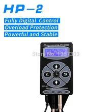 Новейший профессиональный черный hp-2 источник питания для татуажа цифровой двойной ЖК-дисплей для татуажа Электропитание машины
