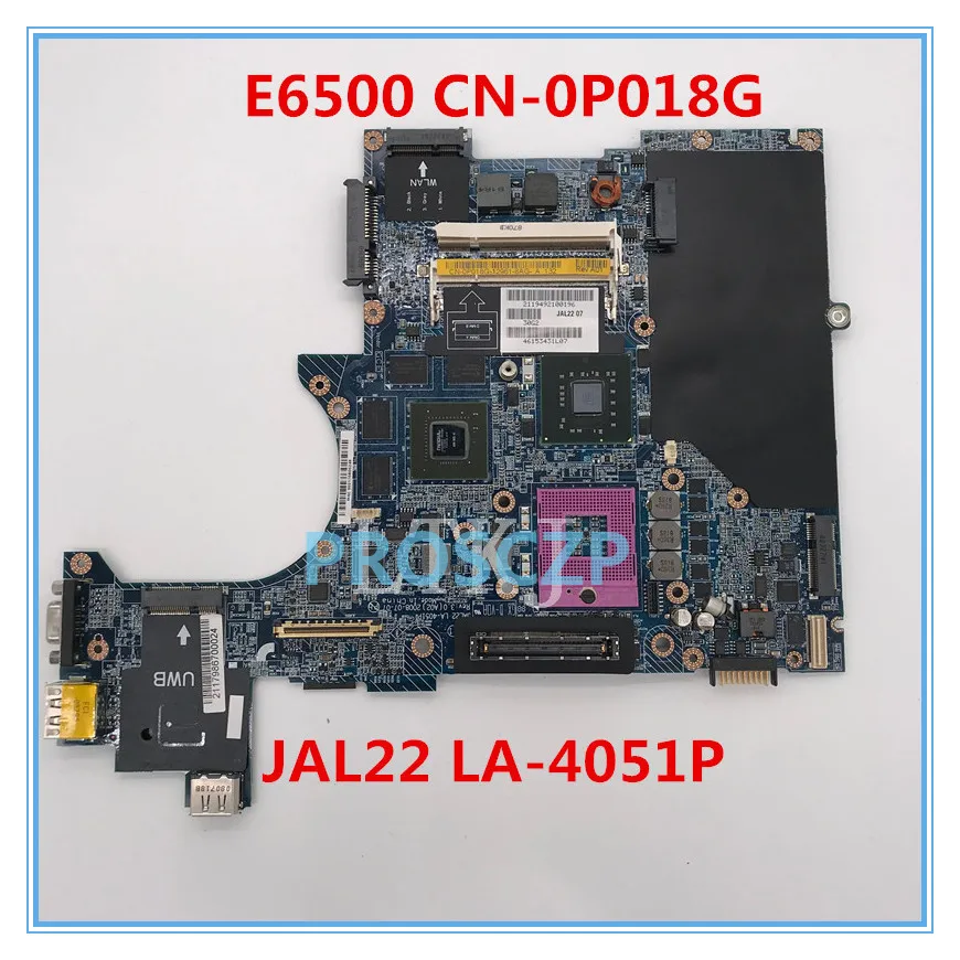 Высокое качество для Latitude E6500 Материнская плата ноутбука CN-0P018G 0P018G P018G JAL22 LA-4051P G965 работает хорошо