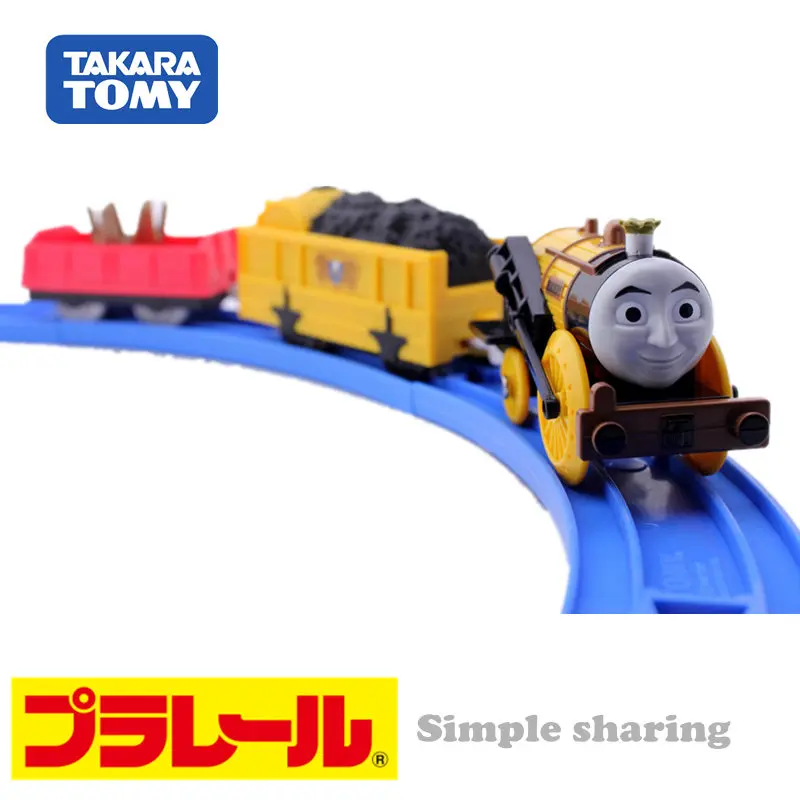 Takara Tomy Pla Rail Plarail поезд и друзья TS-15 Stephen Japan железнодорожный поезд моторизованный Электрический локомотив модель игрушки