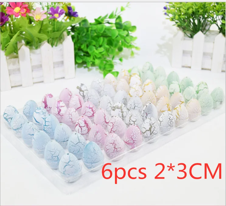 6pcs b 3/6 шт динозавр яйца милые Волшебные инкубационные растущие добавить воду растущий динозавр Новинка кляп для детей детские развивающие игрушки подарки - Цвет: 6pcs b
