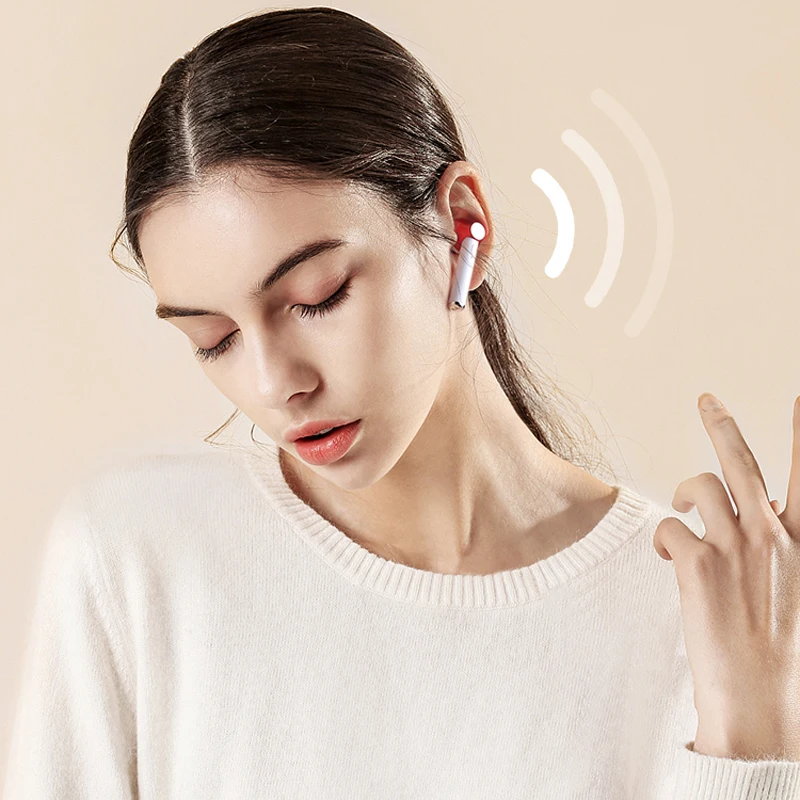 D018 беспроводные наушники TWS Bluetooth V5.0 3D стерео спортивная Гарнитура вкладыши Игровые наушники Мини Гарнитуры для всех смартфонов
