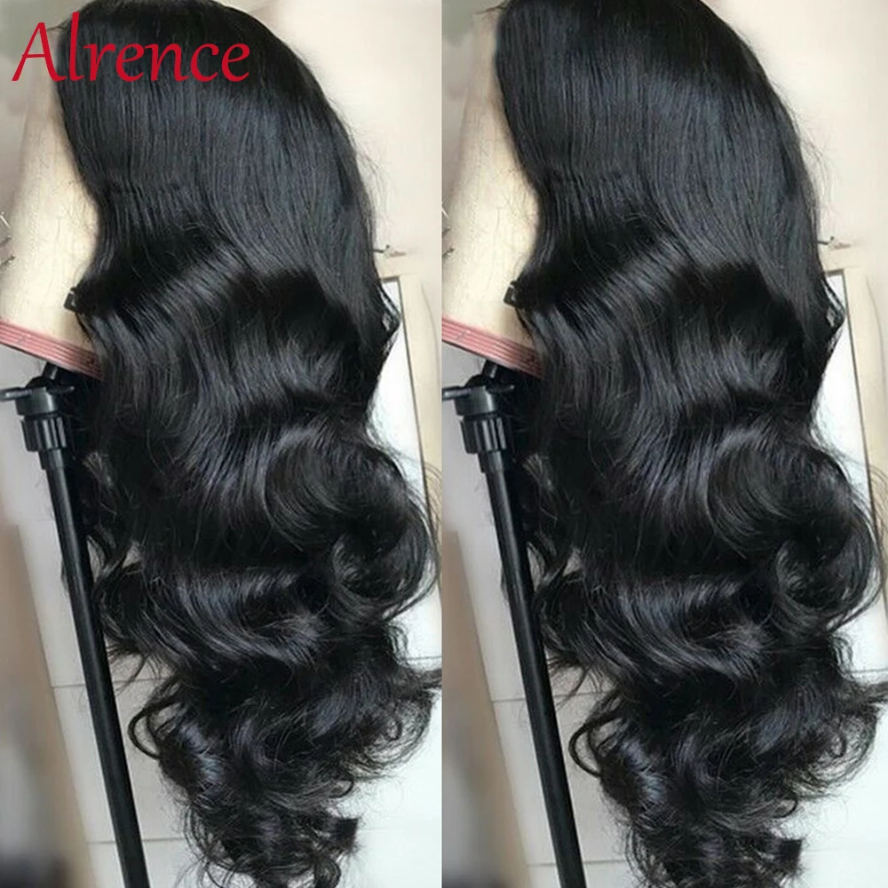 Прозрачные парики из натуральных волос на кружеве 150% плотность бразильские