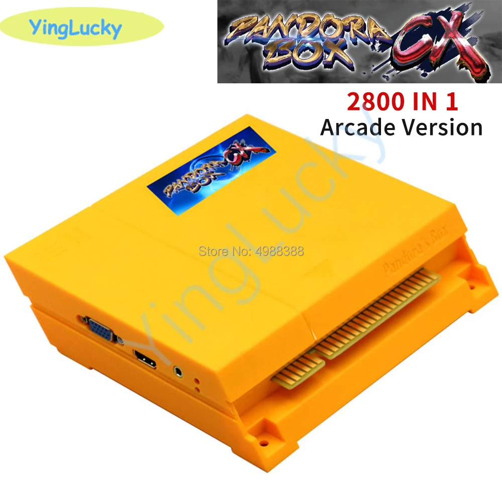 Yinglucky оригинальный Pandora box CX аркадная версия игровая доска со встроенными 2800