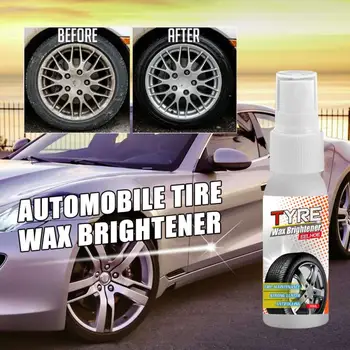 

Car Wash Maintenance Tire Wax Brightener Tire Maintenance Cleaning Retreading Agent 30ml Tire Cleaning