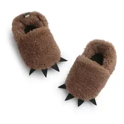 Hilittlekids детские зимние сапоги теплые детские ботинки Monster Claw детские мокасины для малышей Bootsborn Младенческая крытая
