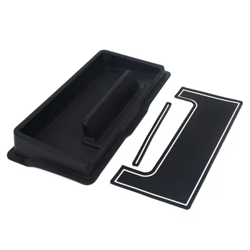 

Accessories Dashboard Storage Box Dustproof Interior Organizer Mat Car