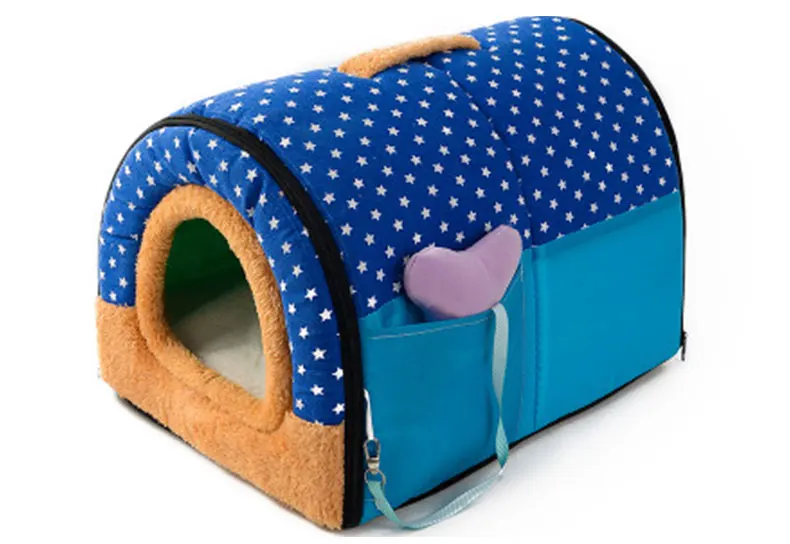 Собачий домик для питомцев, маленькая собачья кровать, водонепроницаемый для собак, кошек, маленьких животных, складной спальный мешок, домик для щенка, пещера, кровать Cama Perro S-XXL