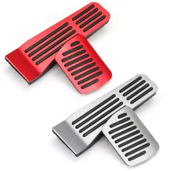 

For Mazda 3 Axela CX-30 CX30 2019 2020 Aluminum Gas Accelerator Pedal Brake Clutch Pedal Anti-slip Pads Cover Car Accessories
