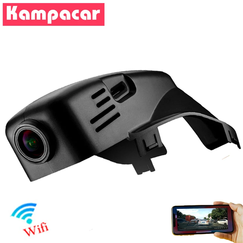 Kampacar Novatek 96658 Wifi Автомобильный видеорегистратор для Volvo S60 S60L S80L XC60 XC70 S 60L 80L XC 60 70 Автомобильные видеорегистраторы Dash camera s