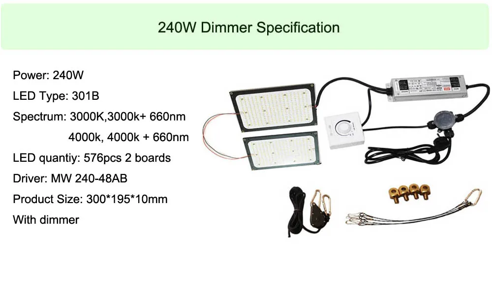 240W dimmer