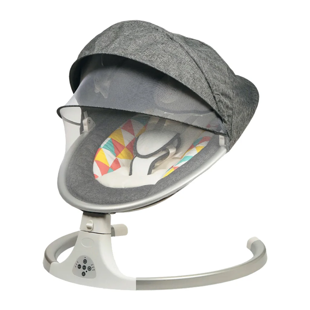 Music Infant Newborn Baby Electric Auto Swing Rocking Rocker Bouncing Reclining Chair Bluetooth Cradle Bed Shaker