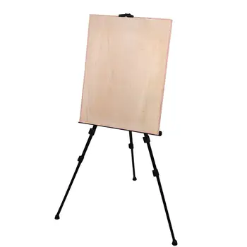 

Reinforced Artist Easel Stand Thick Metal Tripod Drawing Display Adjustable Height Stable Frame