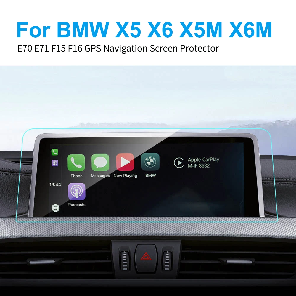 

8.8 10.3 Inch Car GPS Navigation Screen Protector for BMW E70 E71 F15 F16 X5 X6 X5M X6M Car Screen Tempered Glass Protect Film