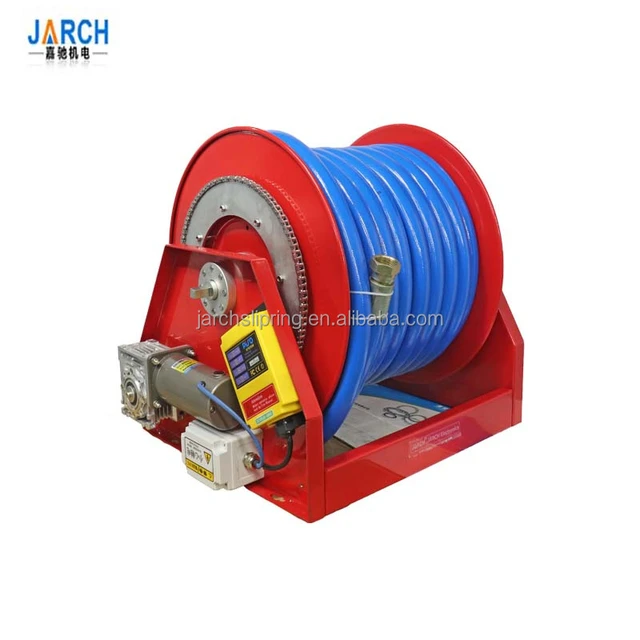 12V 24V Hose Reels AC DC Explosion-proof Electric Motor Driven Retractable  Cable Reel - AliExpress