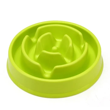 

Pet Dogs Prevent Choking Dog Feeder Slow Food Pet Bowl Healthy Design Prevent Overeating