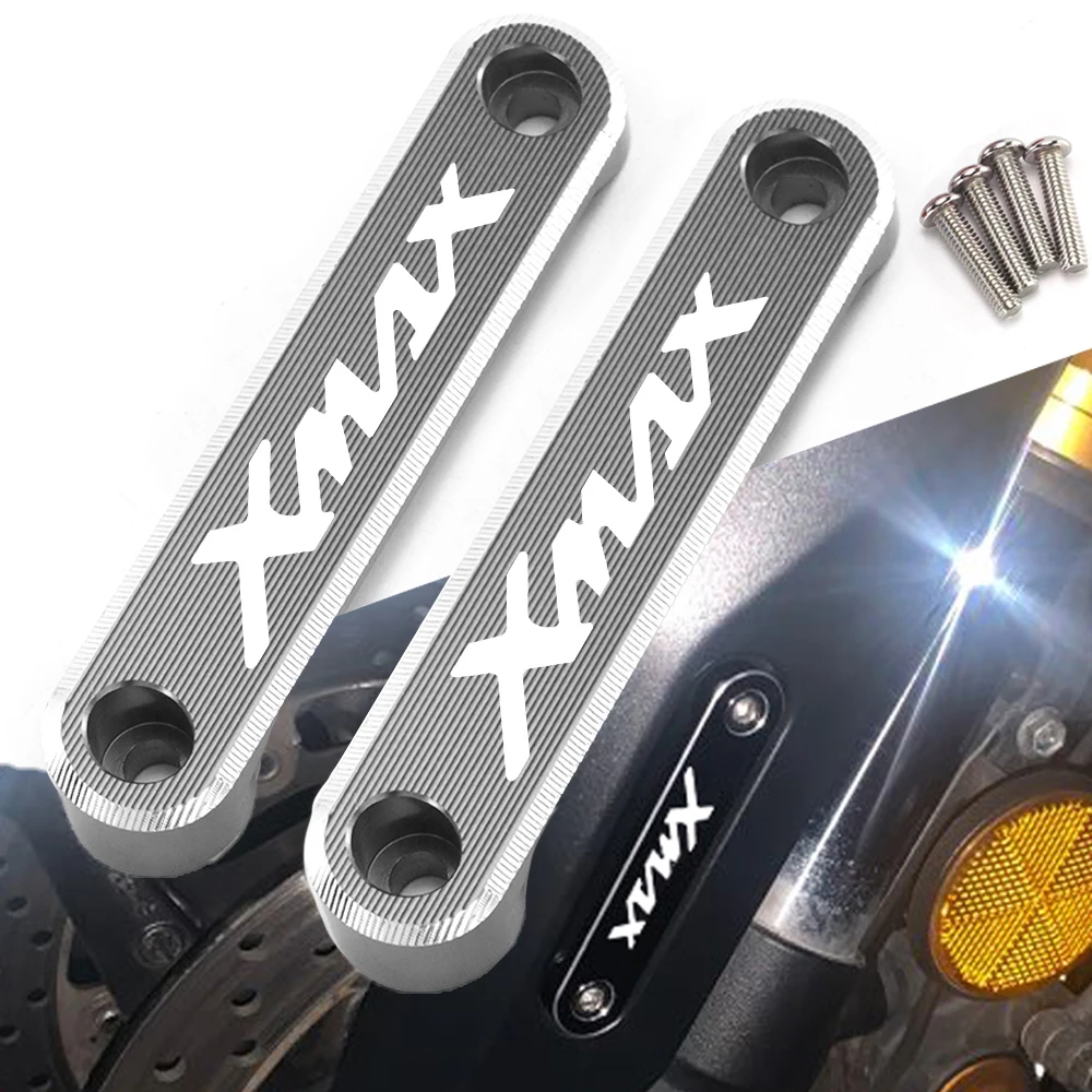 Логотип XMAX CNC передняя ось боковая пластина декоративная крышка для YAMAHA 300/400 Techmax