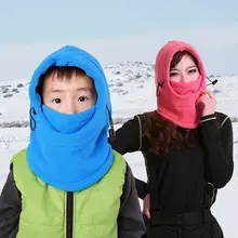 Внешняя Лыжная маска, шапка для верховой езды и альпинизма CS, теплая шапка, шейный чехол, двухслойная утолщенная флисовая маска, защита лица