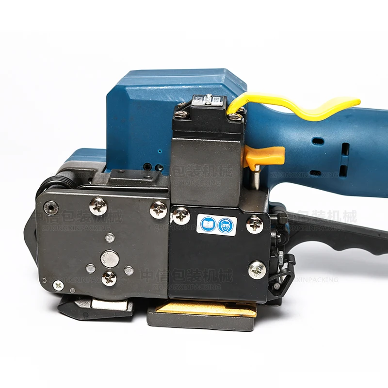 US $1.625.00 Plate BuckleFree Electric Baling Press HandHeld Electric Baling Machine Packaging P323 Belt Width 12mm19mm