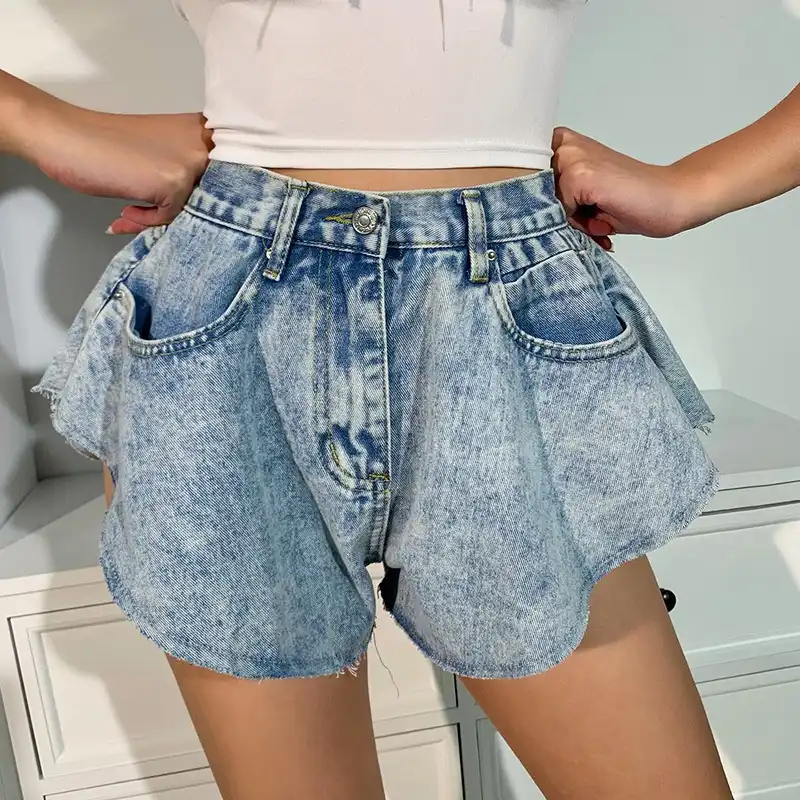 short jean outfits