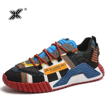 

X Brand 2020 Colorful Fashion Shoes Men Designer Sneakers Casual Autumn Chunky Hip-hop Shoes Men Streetwear zapatillas de hombre