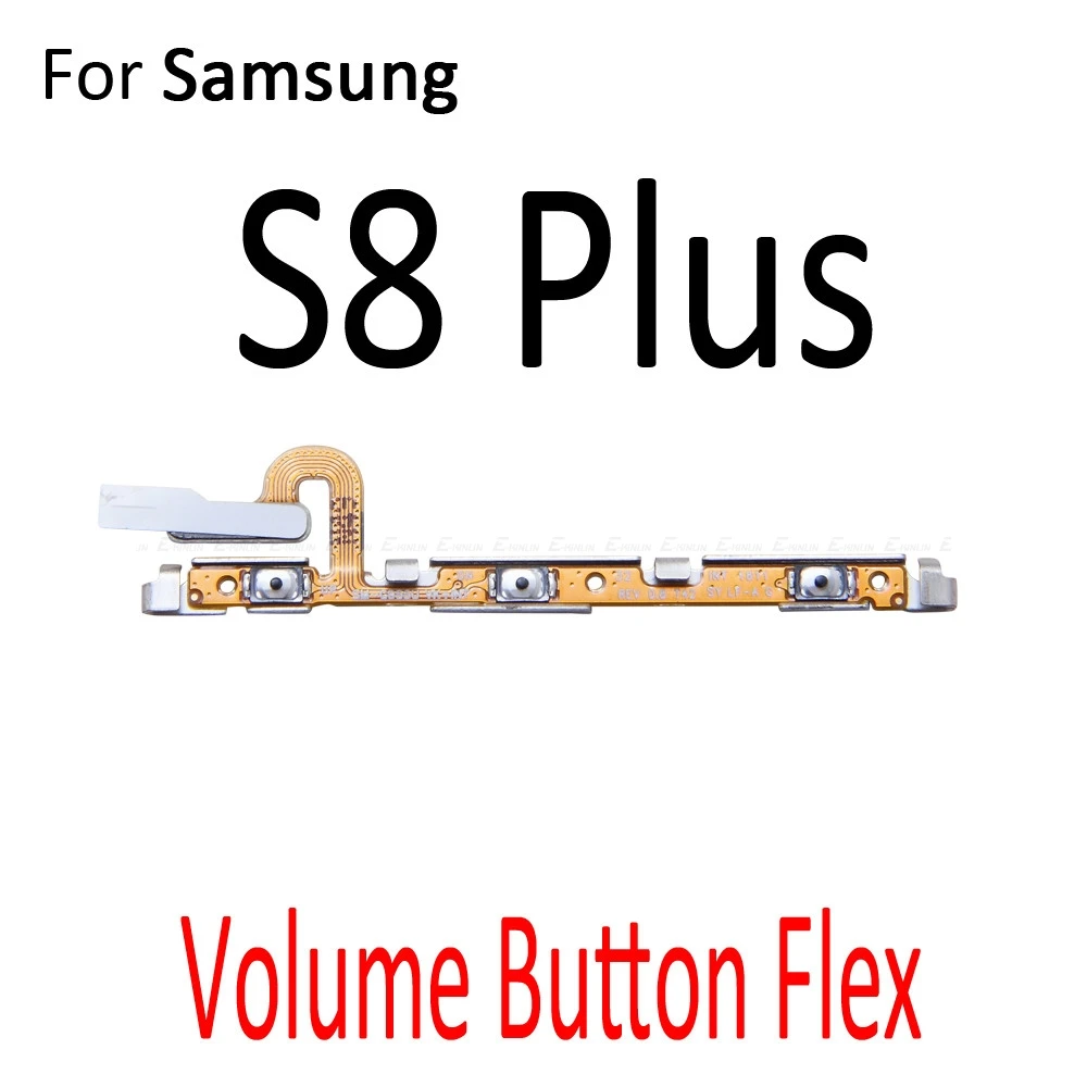 Для samsung Galaxy S7 Edge S8 S9 S10 Plus выключатель питания вкл/выкл кнопка громкости гибкий кабель