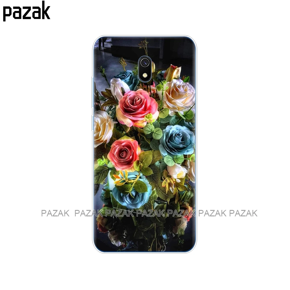 Силиконовый чехол для xiaomi redmi 8a, чехол s, мягкая задняя крышка из ТПУ для redmi 8a, бампер hongmi 8a, чехол для телефона, полная Защита, Чехол - Цвет: 52236