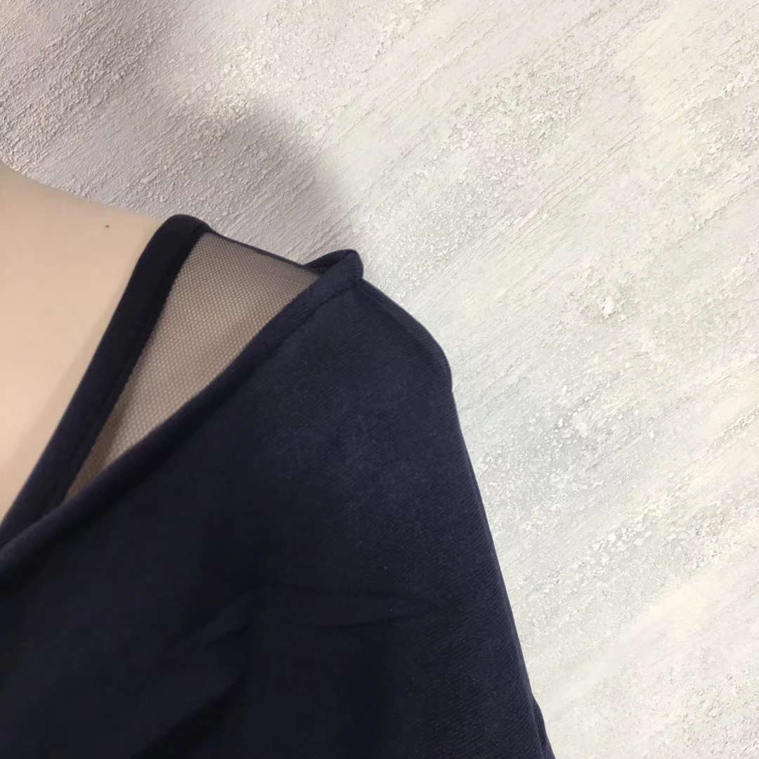 3XL плюс размер стиль африканские платья для женщин Весна Осень Элегантный Модный стиль Африканский женский полиэстер длиной до колена платье