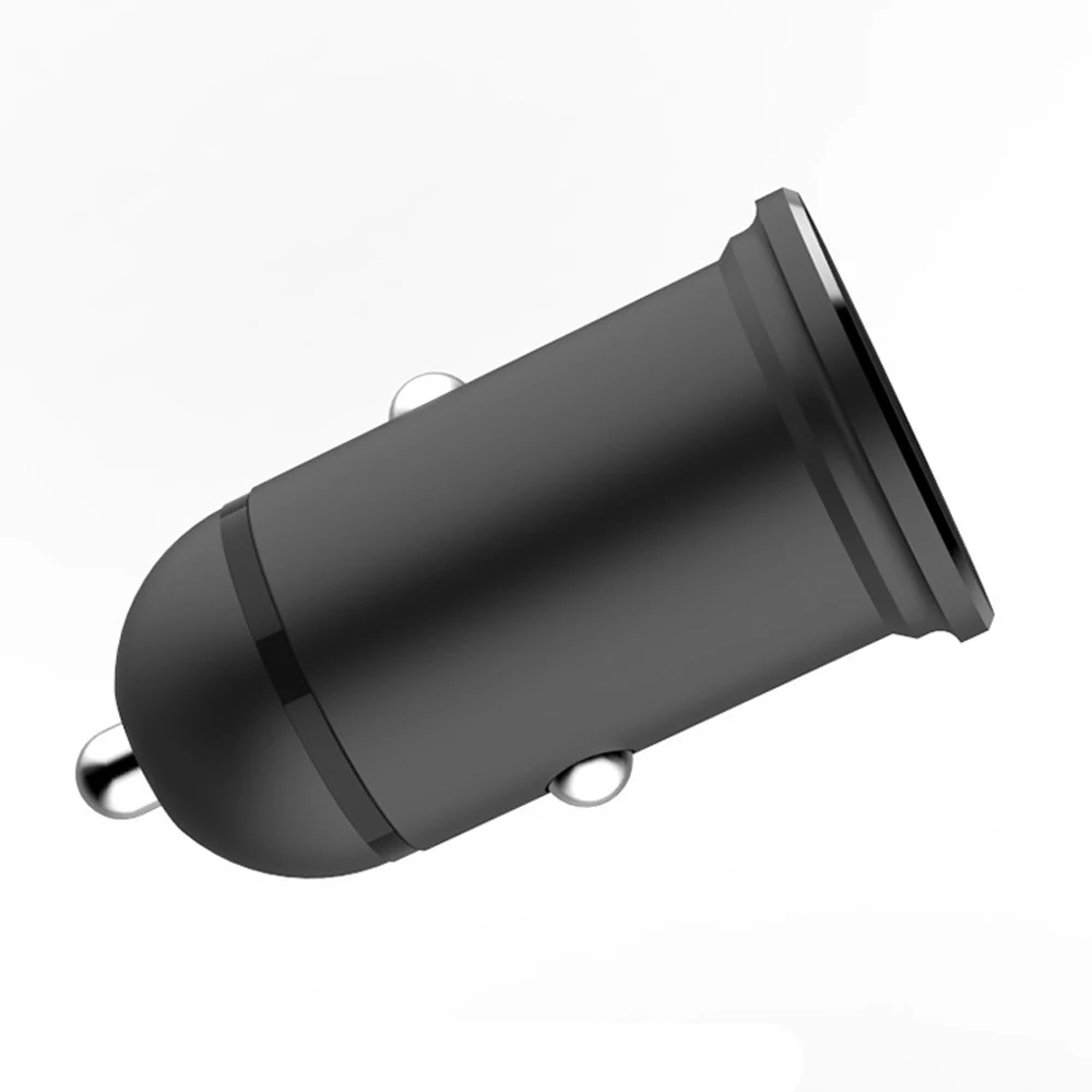 Мини Переходник USB для зарядки в машине 2.4A Универсальный двойной USB телефон автомобильное зарядное устройство
