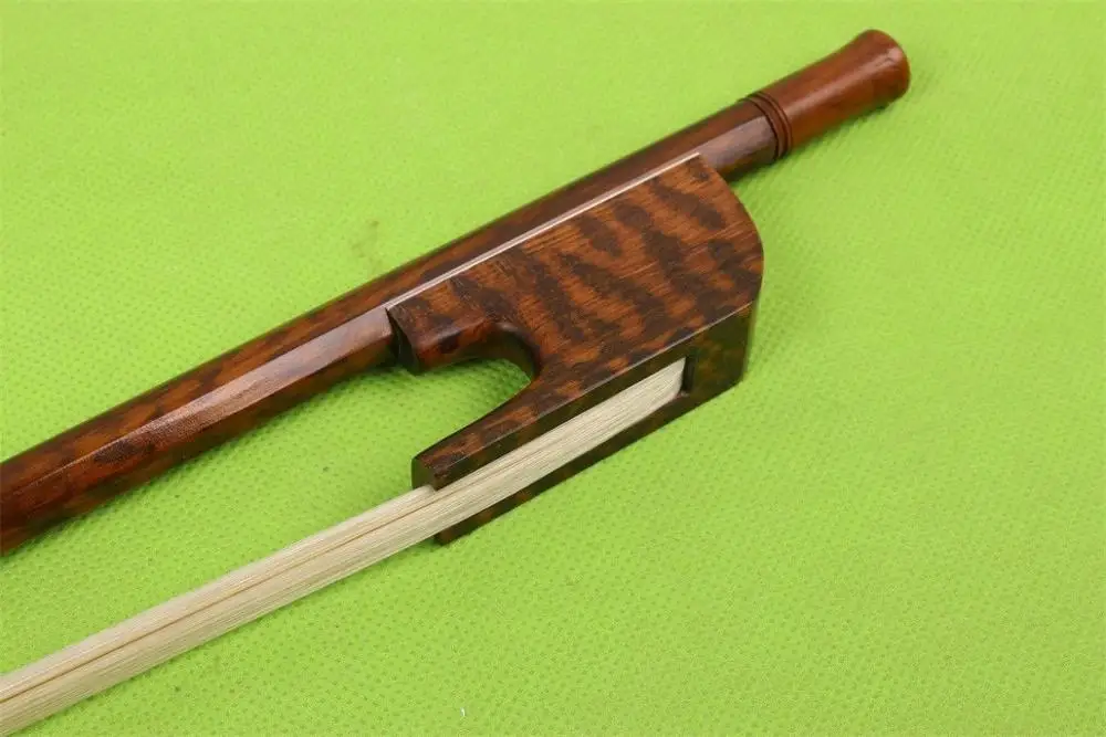 Вертикально двойной бас лук французский стиль прямой баланс Snakewood 3/4 барокко бас Запчасти и аксессуары