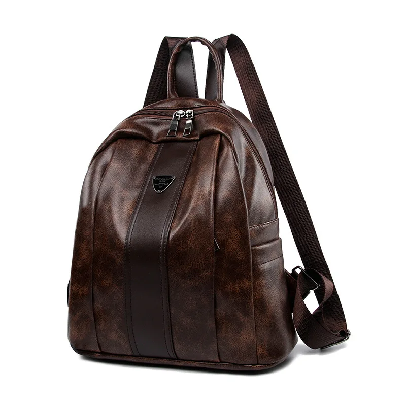 Женский рюкзак, стиль, корейский стиль, модный, из искусственной кожи, Ретро стиль, школьный ранец, повседневные, простые универсальные, дорожная сумка