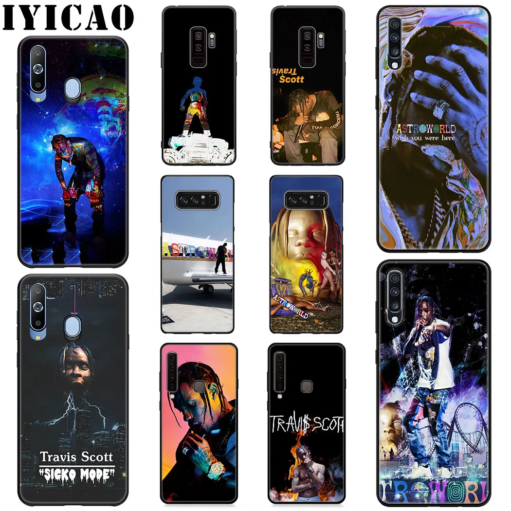 Мягкий чехол IYICAO для Samsung Galaxy A6 Plus A9 A8 A7 2018 A3 A5 2016 2017 Note 9 8|Бамперы| |