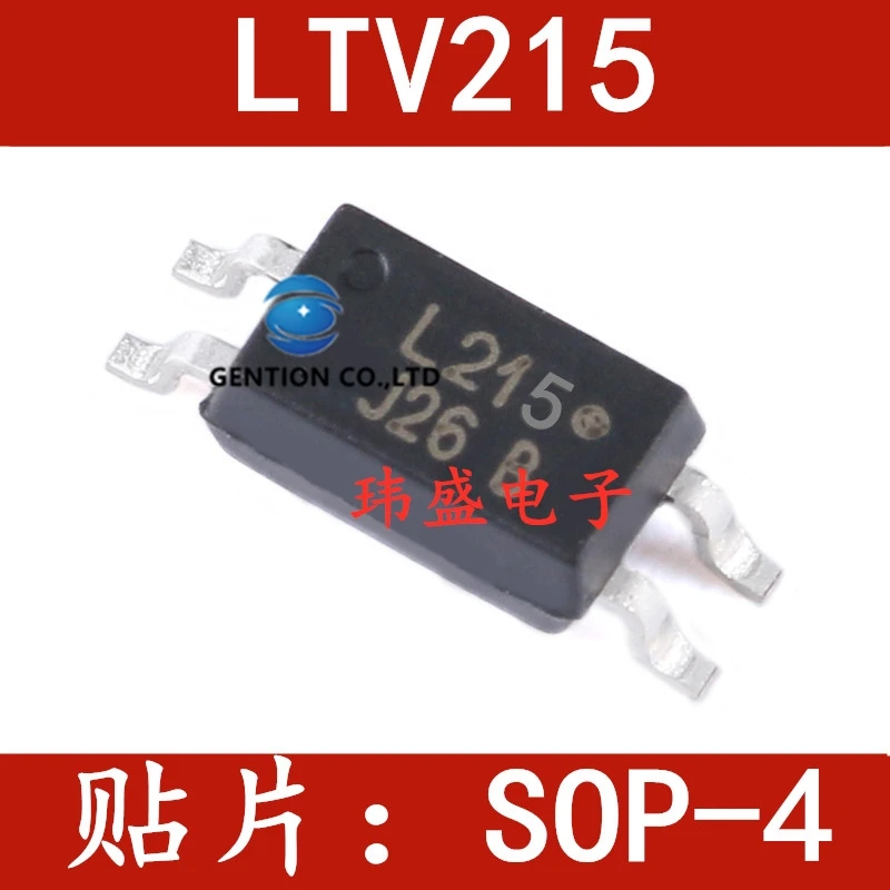 

10PCS LTV-215 light coupling L215 SOP4 communication photoelectric coupler in stock 100% new and original