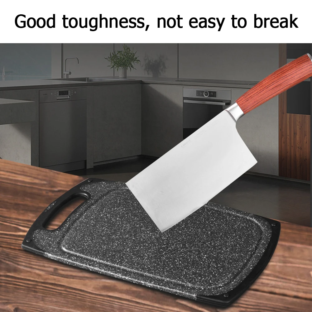 

Imitation Marble Fruit Vegetable Meat Cutting Block Tools Anti-Bacterial Cutting Board Chopping Block PP Kitchen Chopping Board