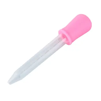 

5ml Clear Silicone Plastic Baby Medicine Dropper Spoon Pipette Liquid Food Burette Infant Utensils for Infant Baby Feeding