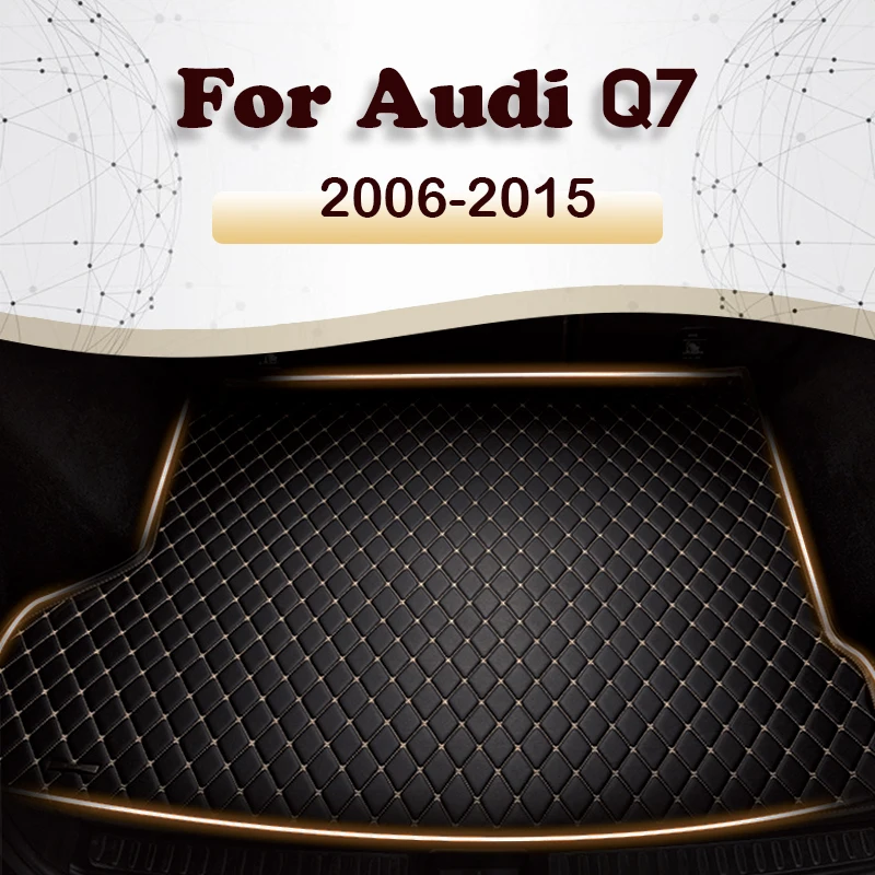 Car trunk mat for Audi Q7 Seven seats 2006 2007 2008 2009 2010 2011