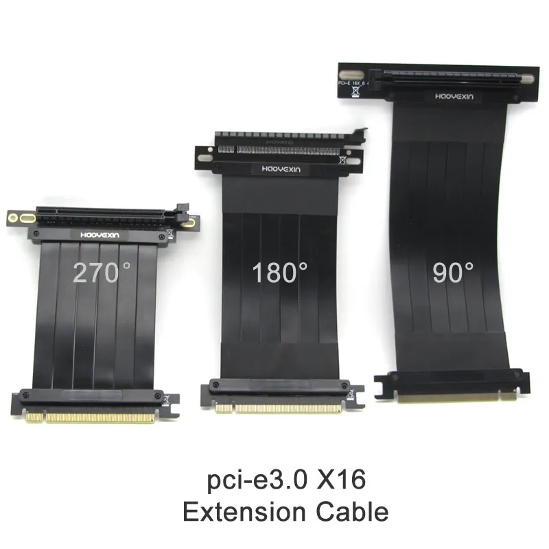 Cabo de Extensão Pcie Riser Graphics Card Express Riser Extensor Blindado com Antijam para Gpu