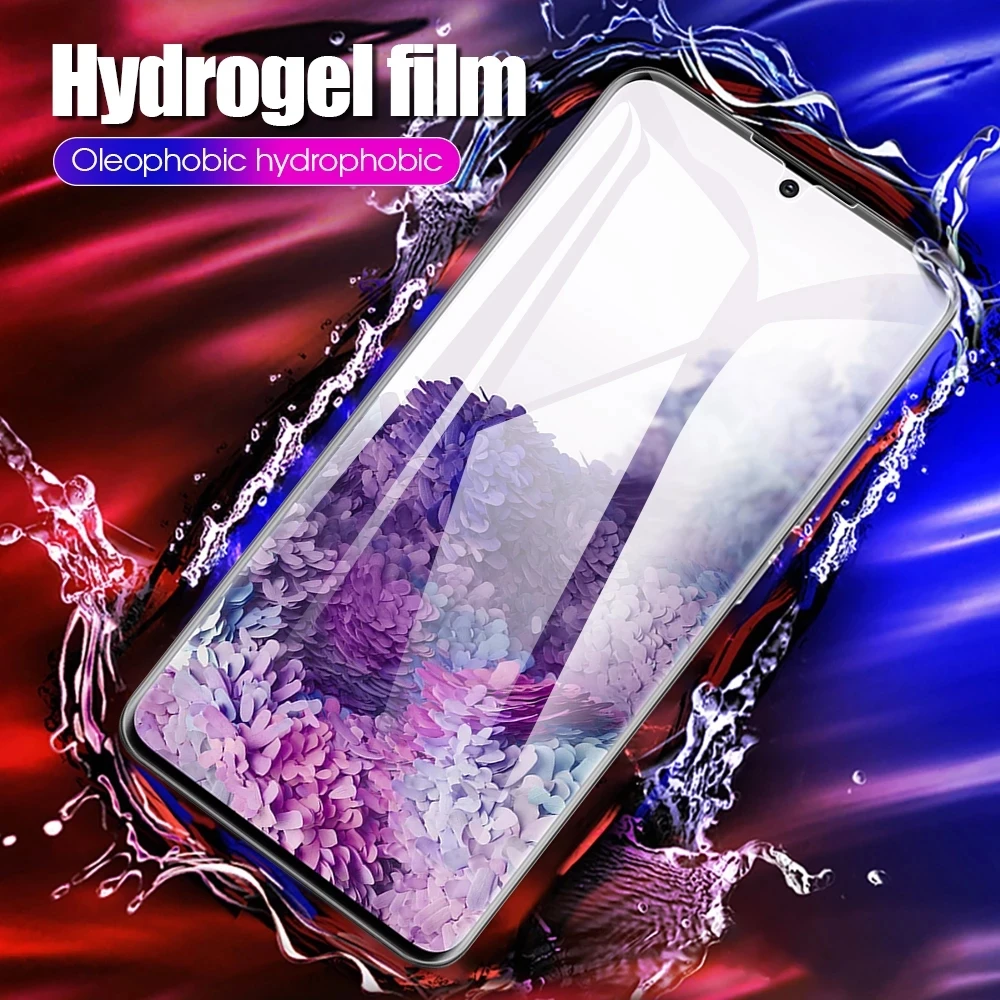 Hydrogel Film For Samsung Galaxy S21 Ultra Plus S20 FE Protective Glass S 21 S20fe S21Ultra  Note 20 Camera Len Screen Protector