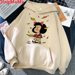 Mafalda hoodies men  Korea harajuku men sweatshirts hoody printed